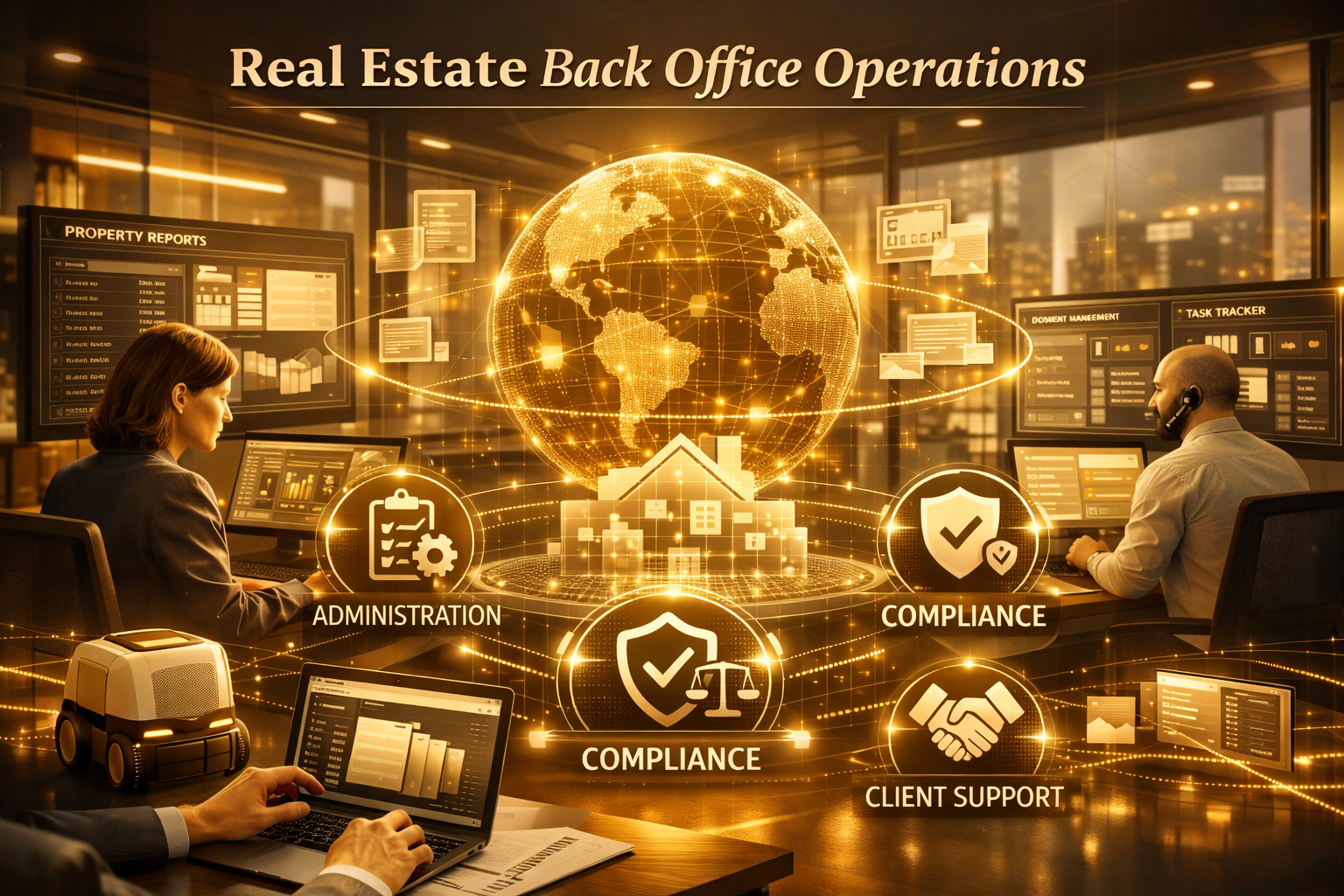 Real Estate Back Office Overview – Athenas Solutions